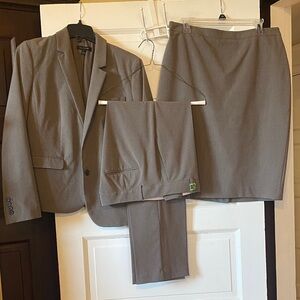 Ann Taylor Suit Set - jacket, pants, and skirt